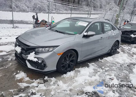 2019 Honda Civic Sport from USA, damaged, VIN SHHFK7G48KU215005